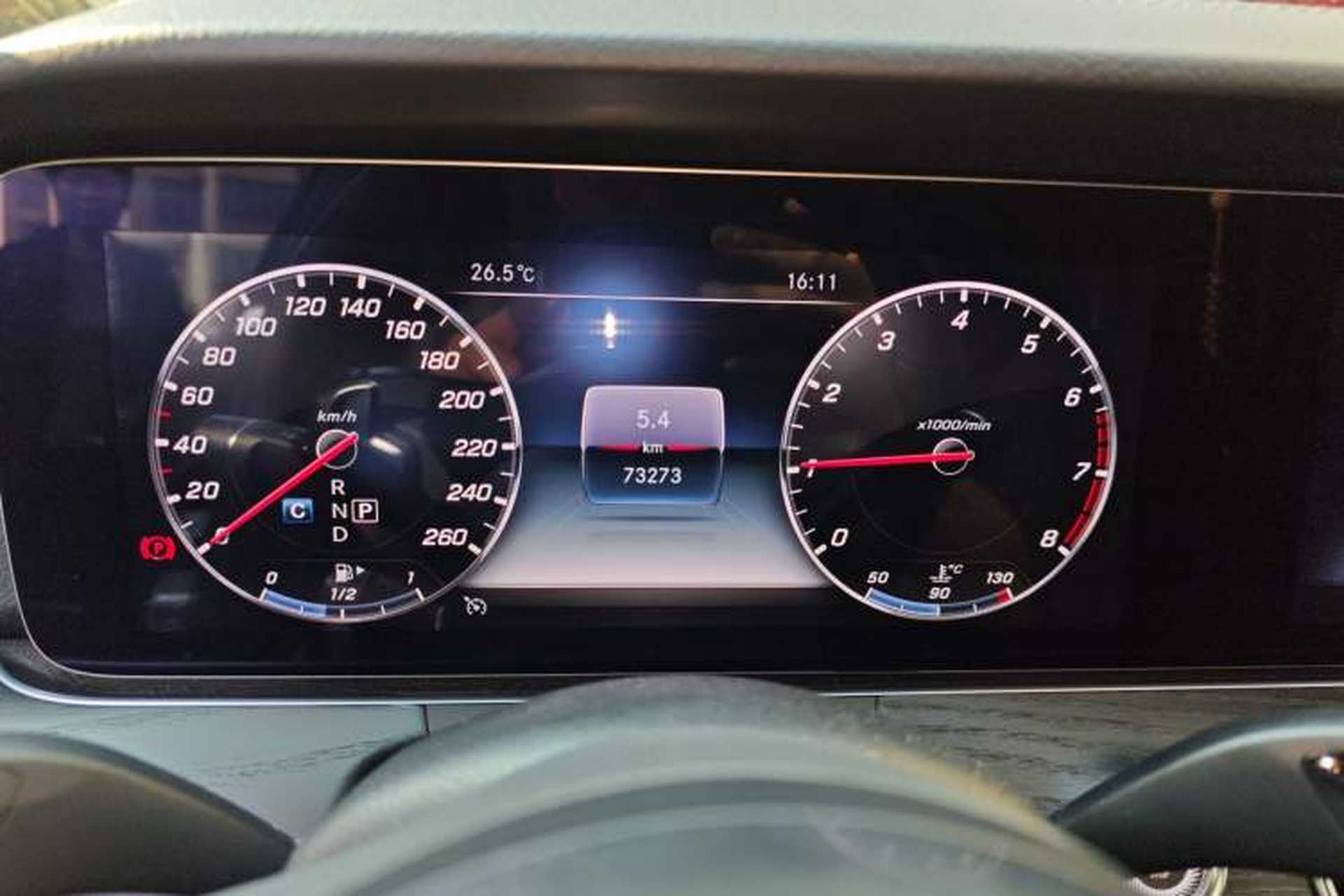Used Mercedes-Benz E-Class 2019 Restyled E 300 L Sporty and Stylish Edition Instrument Cluster