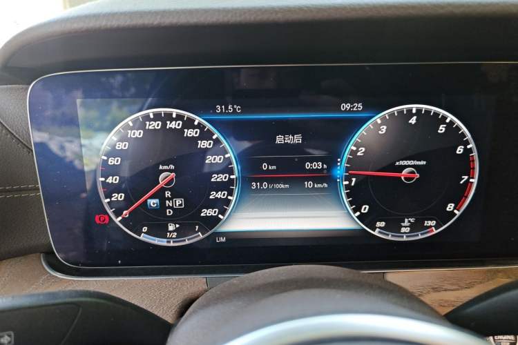Used Mercedes-Benz E-Class 2019 Restyled E 300 L Sporty and Stylish Edition Instrument Cluster