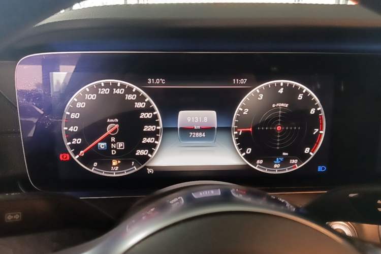 Used Mercedes-Benz E-Class 2019 E 300 L Sporty and Stylish Model Instrument Cluster