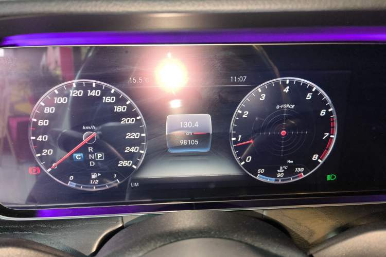 Used Mercedes-Benz E-Class 2019 E 300 L Sporty and Stylish Model Instrument Cluster