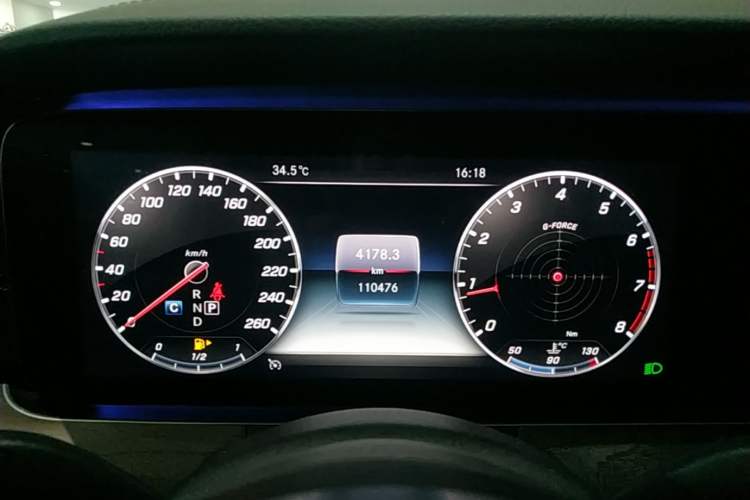 Used Mercedes-Benz E-Class 2019 E 300 L Luxury Model Instrument Cluster