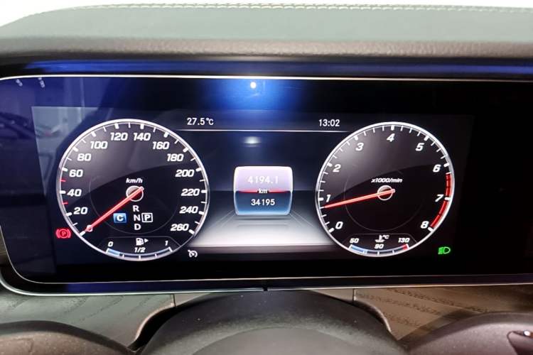 Used Mercedes-Benz E-Class 2019 Restyled E 300 L Sporty and Stylish Edition Instrument Cluster