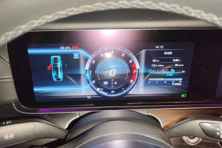 Used Mercedes-Benz E-Class 2019 E 300 L Sporty and Stylish Model Instrument Cluster