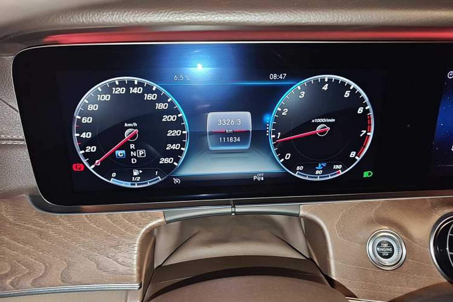 Used Mercedes-Benz E-Class 2019 E 300 L Stylish Model Instrument Cluster