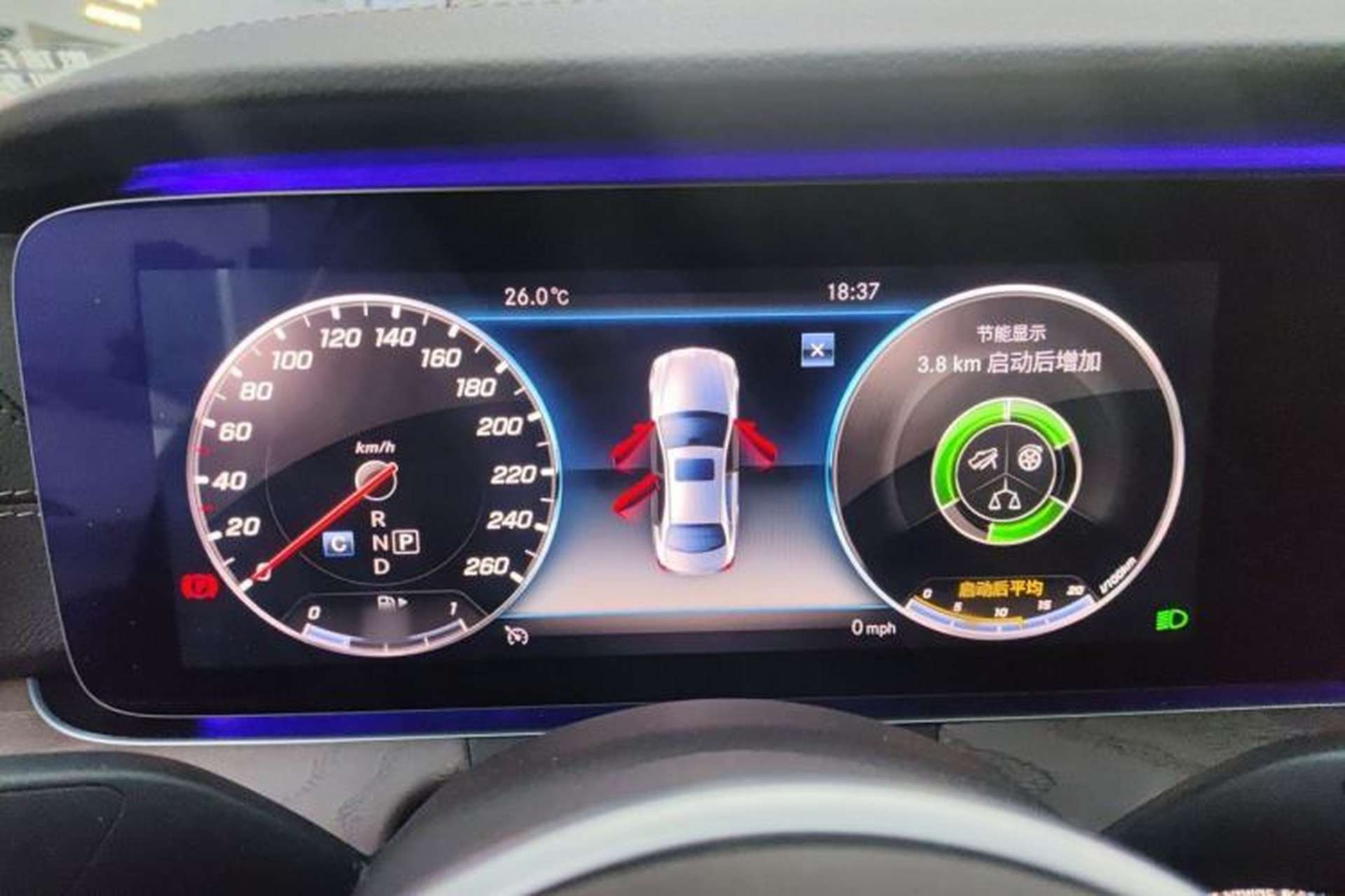 Used Mercedes-Benz E-Class 2019 Facelifted E 300 L Stylish Version Instrument Cluster