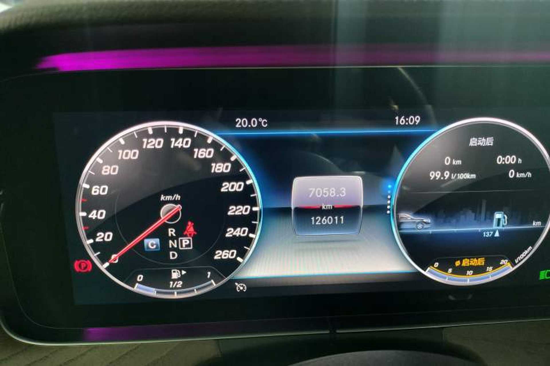 Used Mercedes-Benz E-Class 2019 E 300 L Luxury Model Instrument Cluster