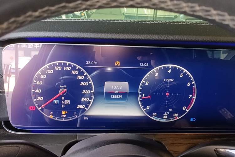 Used Mercedes-Benz E-Class 2019 Restyled E 300 L Sporty and Stylish Edition Instrument Cluster