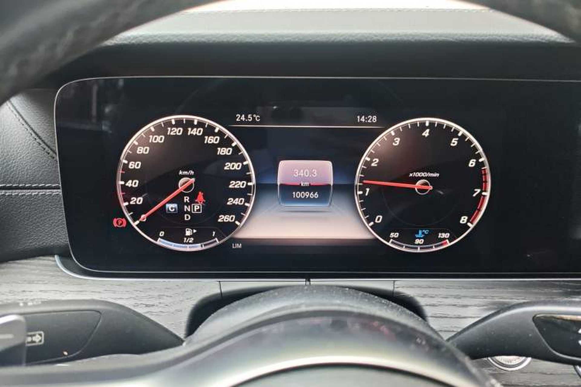 Used Mercedes-Benz E-Class 2019 Restyled E 300 L Sporty and Stylish Edition Instrument Cluster