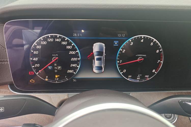 Used Mercedes-Benz E-Class 2019 Facelifted E 300 L Stylish Version Instrument Cluster