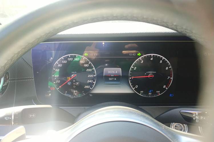 Used Mercedes-Benz E-Class 2019 Restyled E 300 L Sporty and Stylish Edition Instrument Cluster