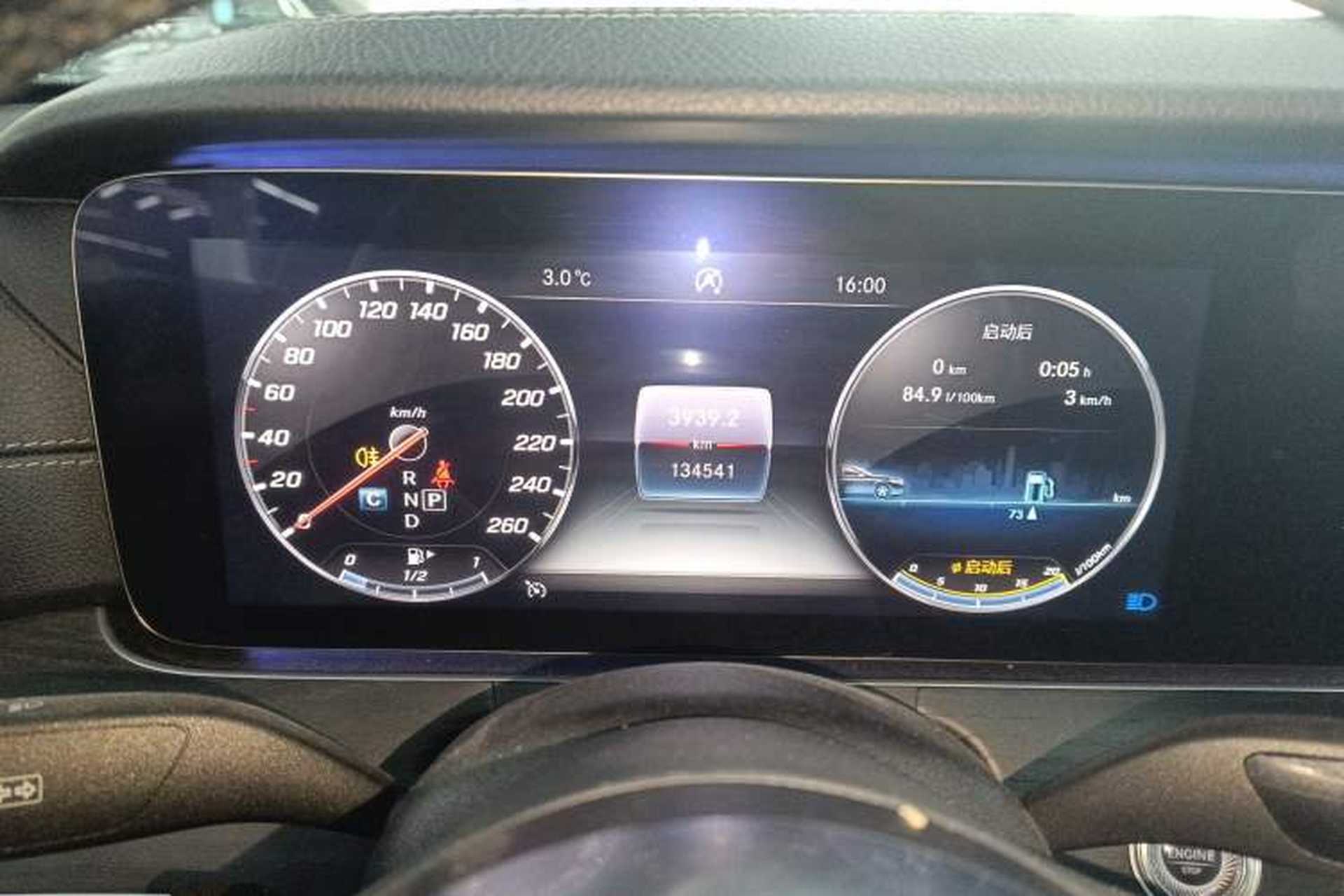 Used Mercedes-Benz E-Class 2019 Restyled E 300 L Sporty and Stylish Edition Instrument Cluster