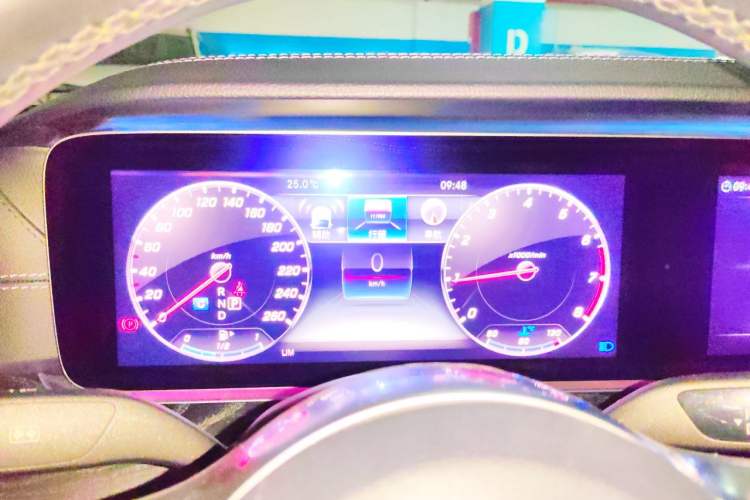 Used Mercedes-Benz E-Class 2019 E 300 L Sporty and Stylish Model Instrument Cluster
