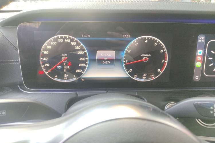 Used Mercedes-Benz E-Class 2019 E 300 L Sporty and Stylish Model Instrument Cluster