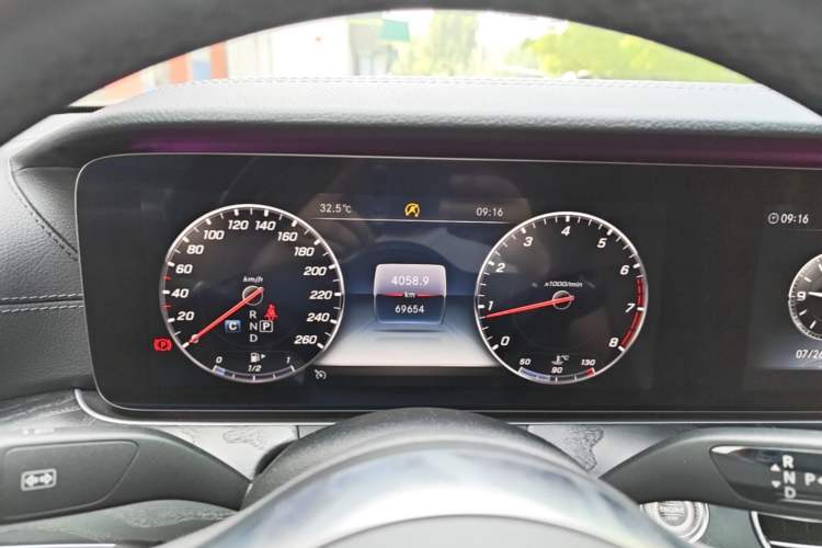 Used Mercedes-Benz E-Class 2019 E 300 L Sporty and Stylish Model Instrument Cluster