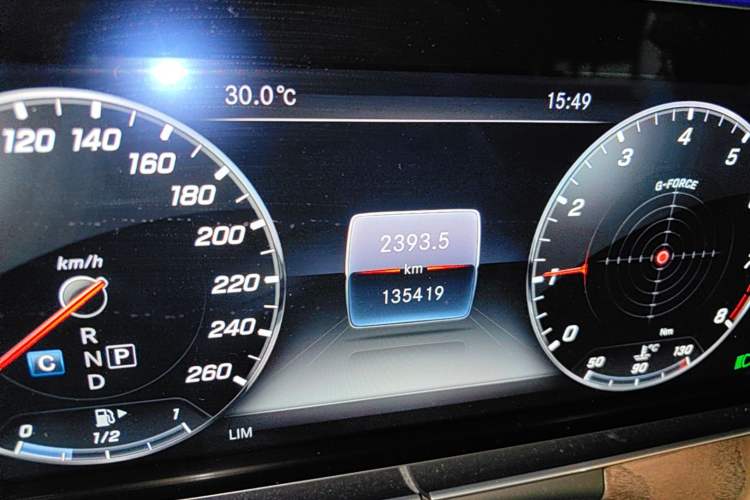 Used Mercedes-Benz E-Class 2019 E 300 L Stylish Model Instrument Cluster