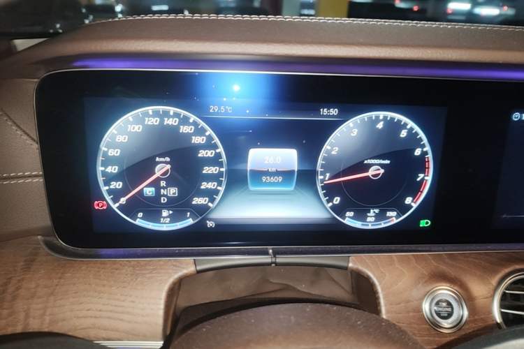 Used Mercedes-Benz E-Class 2019 E 300 L Luxury Model Instrument Cluster