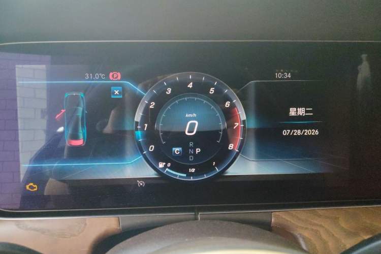 Used Mercedes-Benz E-Class 2019 Facelifted E 300 L Stylish Version Instrument Cluster