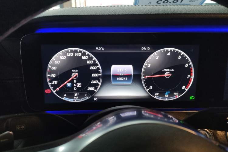 Used Mercedes-Benz E-Class 2019 E 300 L Sporty and Stylish Model Instrument Cluster