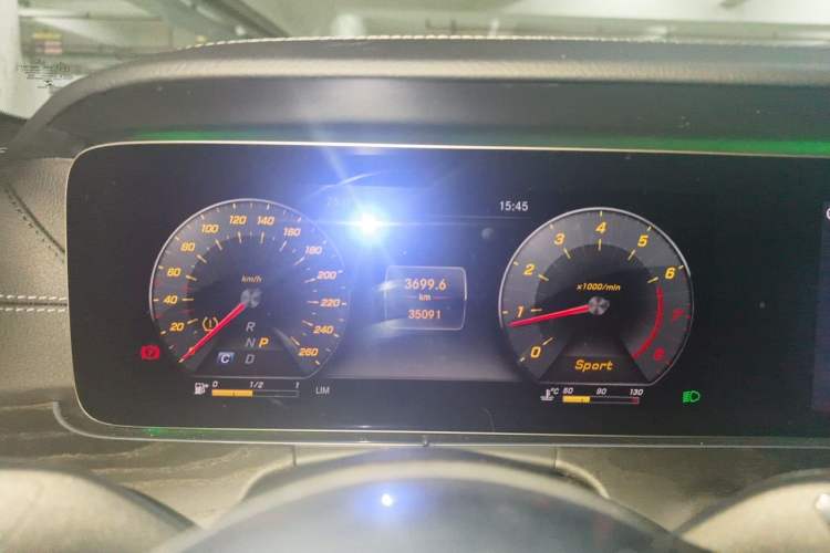 Used Mercedes-Benz E-Class 2019 Restyled E 300 L Sporty and Stylish Edition Instrument Cluster