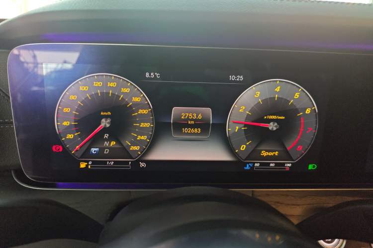 Used Mercedes-Benz E-Class 2019 Restyled E 300 L Sporty and Stylish Edition Instrument Cluster