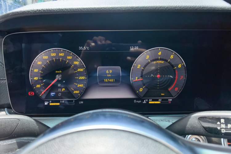 Used Mercedes-Benz E-Class 2019 Restyled E 300 L Sporty and Stylish Edition Instrument Cluster