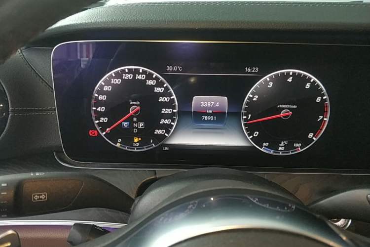 Used Mercedes-Benz E-Class 2019 E 300 L Sporty and Stylish Model Instrument Cluster