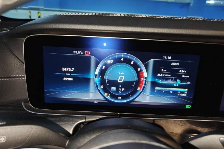 Used Mercedes-Benz E-Class 2019 E 300 L Sporty and Stylish Model Instrument Cluster