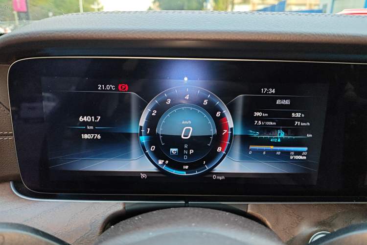 Used Mercedes-Benz E-Class 2019 Facelifted E 300 L Stylish Version Instrument Cluster
