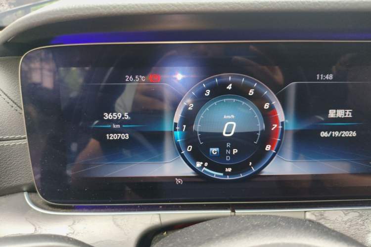 Used Mercedes-Benz E-Class 2019 E 300 L Sporty and Stylish Model Instrument Cluster