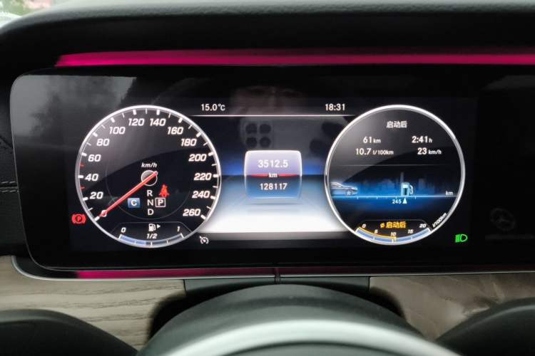 Used Mercedes-Benz E-Class 2019 E 300 L Luxury Model Instrument Cluster