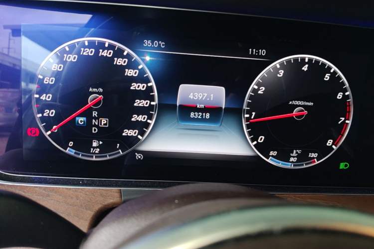 Used Mercedes-Benz E-Class 2019 E 300 L Luxury Model Instrument Cluster