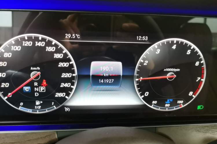 Used Mercedes-Benz E-Class 2019 E 300 L Stylish Model Instrument Cluster