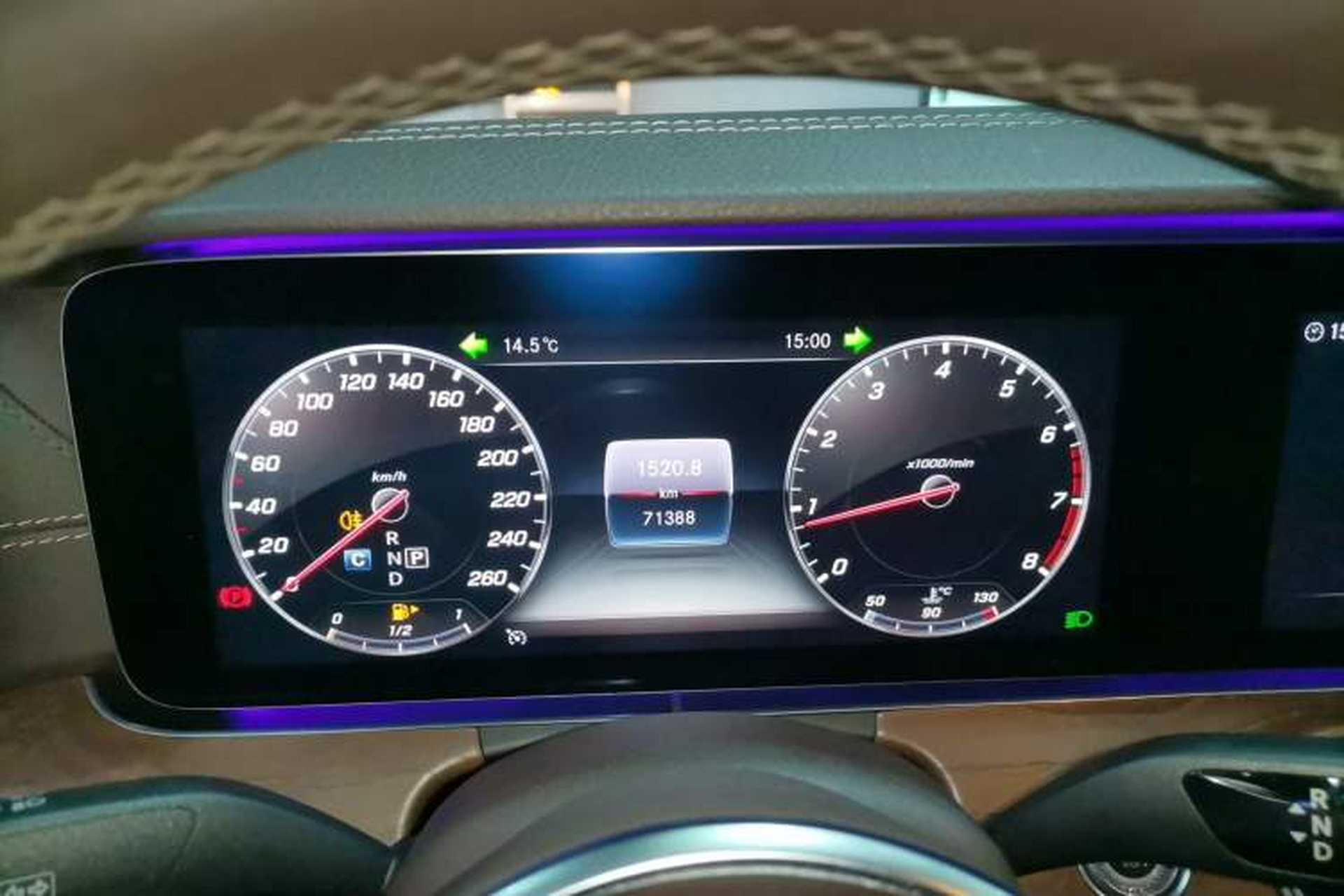 Used Mercedes-Benz E-Class 2019 Facelifted E 300 L Stylish Version Instrument Cluster