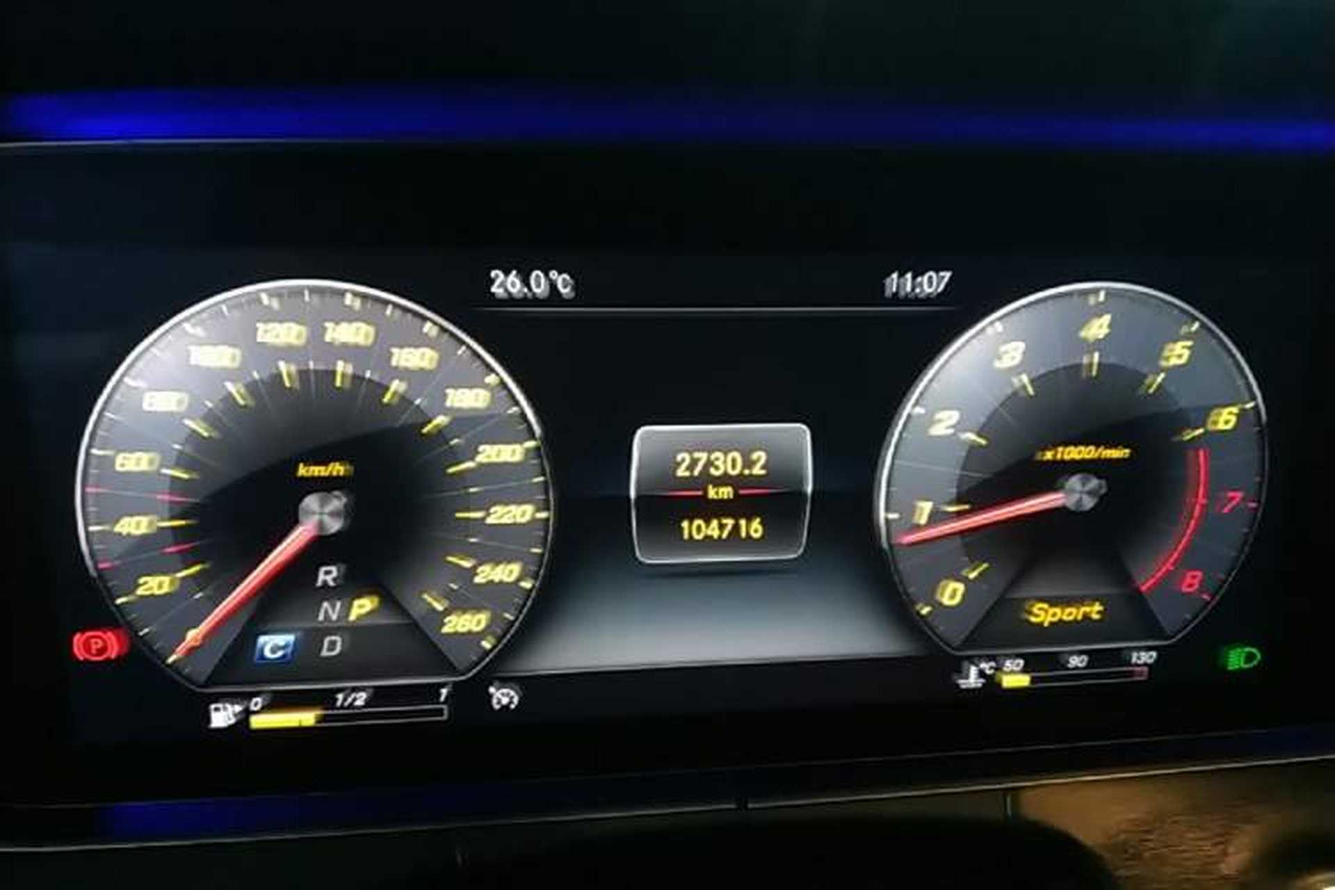 Used Mercedes-Benz E-Class 2019 E 300 L Sporty and Stylish Model Instrument Cluster