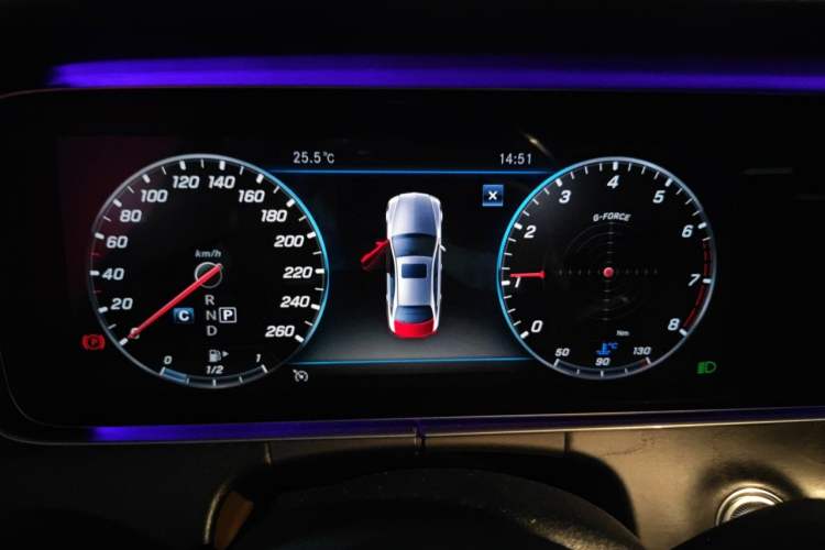Used Mercedes-Benz E-Class 2019 E 300 L Sporty and Stylish Model Instrument Cluster