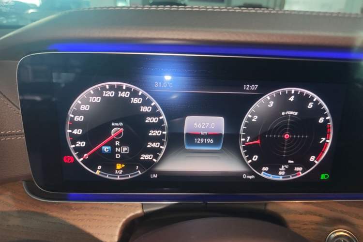 Used Mercedes-Benz E-Class 2019 E 300 L Luxury Model Instrument Cluster