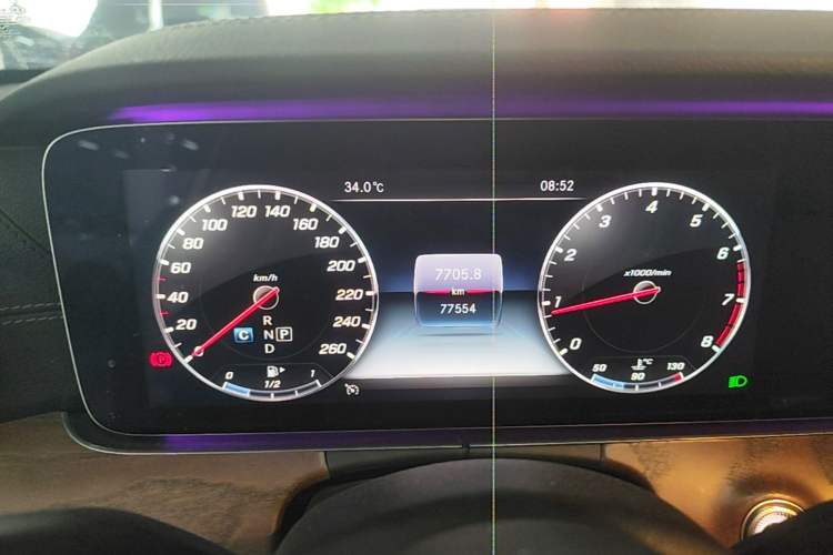 Used Mercedes-Benz E-Class 2019 E 300 L Stylish Model Instrument Cluster