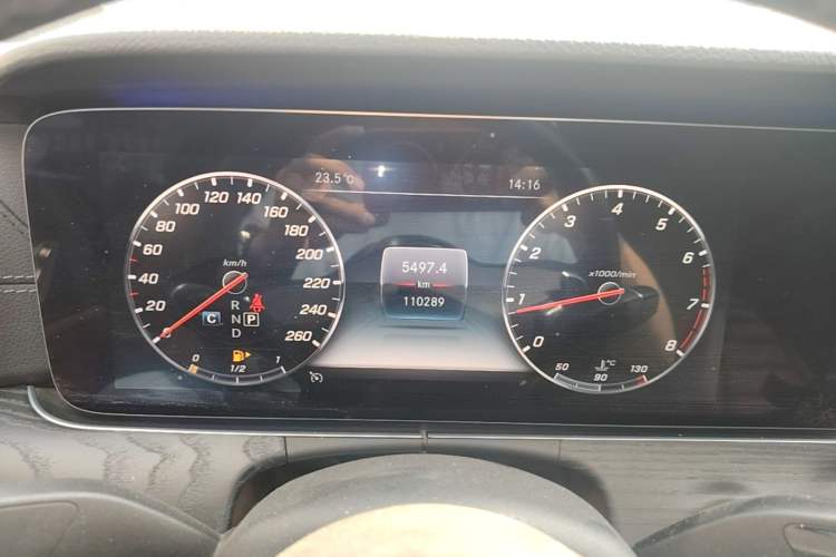 Used Mercedes-Benz E-Class 2019 E 300 L Sporty and Stylish Model Instrument Cluster