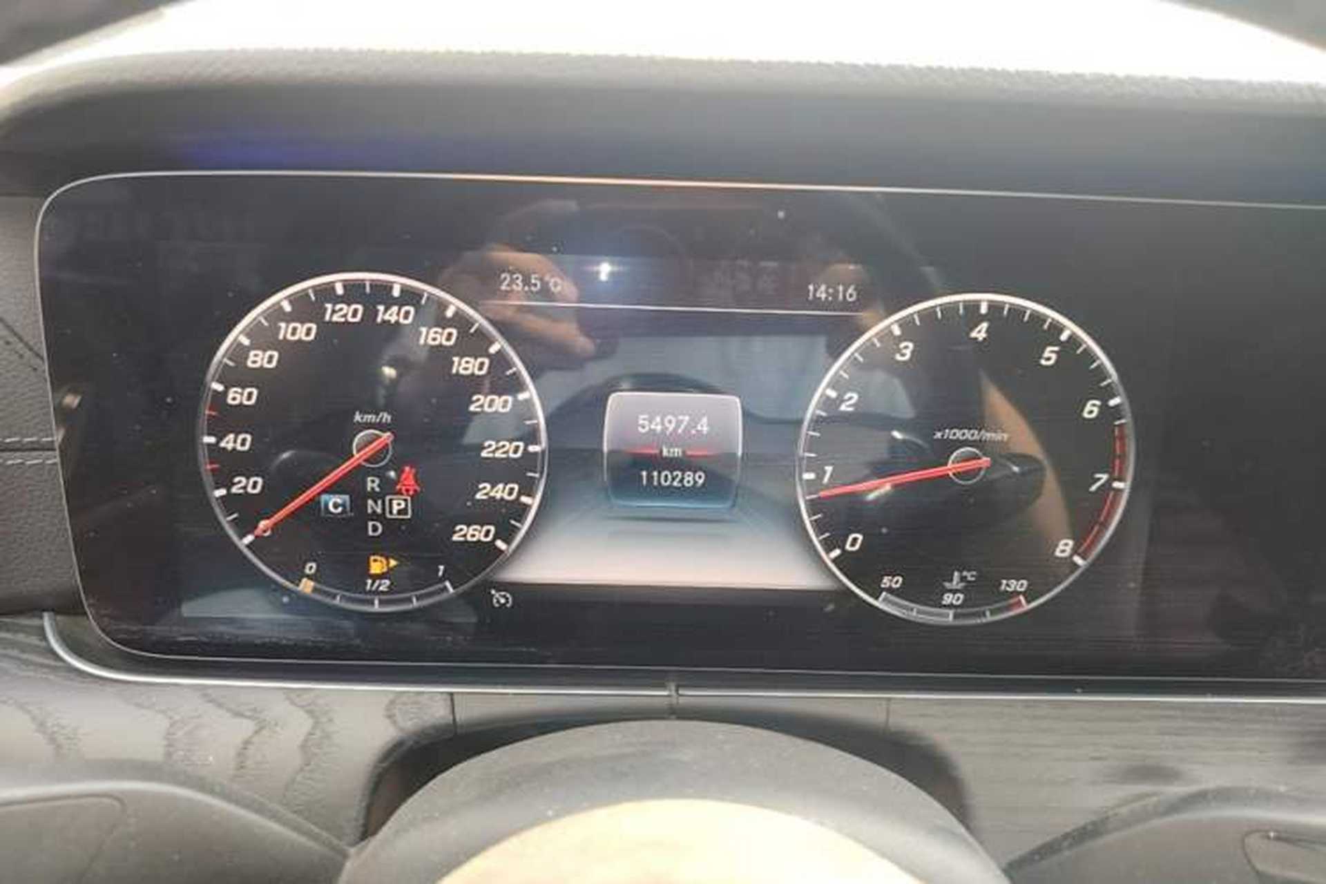 Used Mercedes-Benz E-Class 2019 E 300 L Sporty and Stylish Model Instrument Cluster