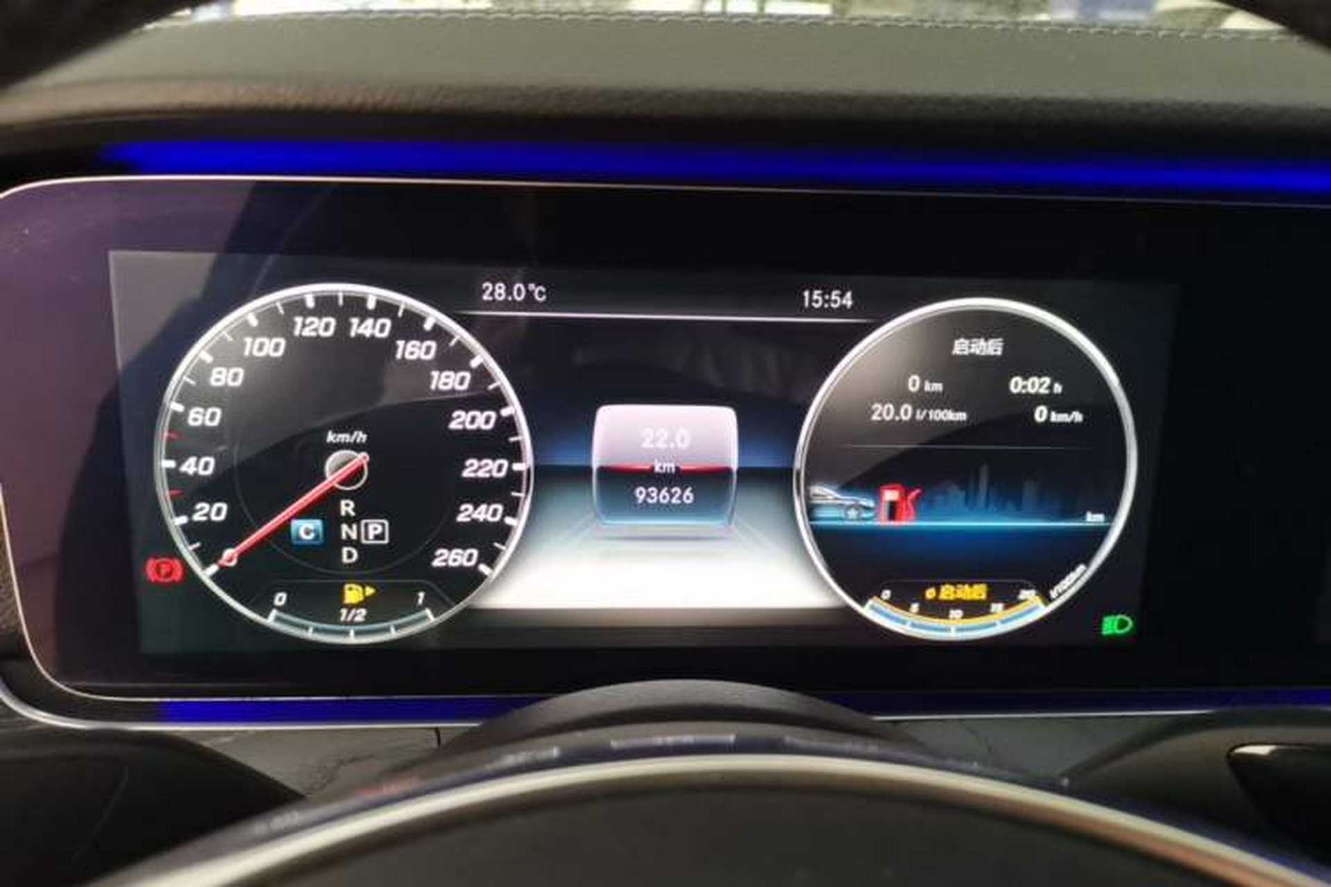 Used Mercedes-Benz E-Class 2019 E 200 L Sport Edition Instrument Cluster