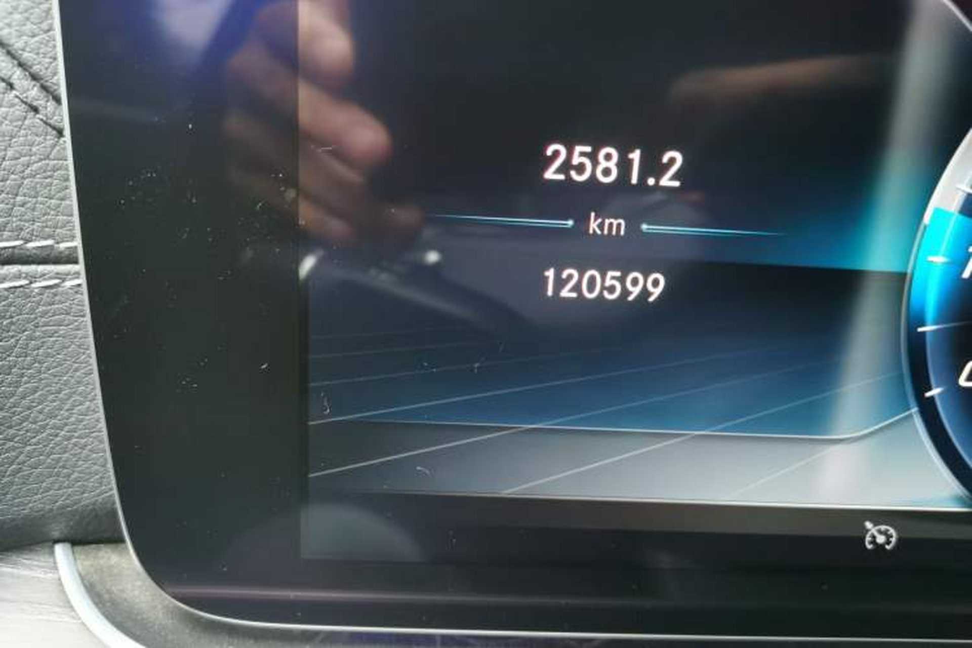 Used Mercedes-Benz E-Class 2019 Restyled E 300 L Sporty and Stylish Edition Odometer Close Up