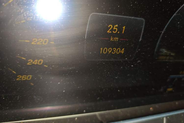Used Mercedes-Benz E-Class 2019 E 300 L Sport Luxury Edition Odometer Close Up