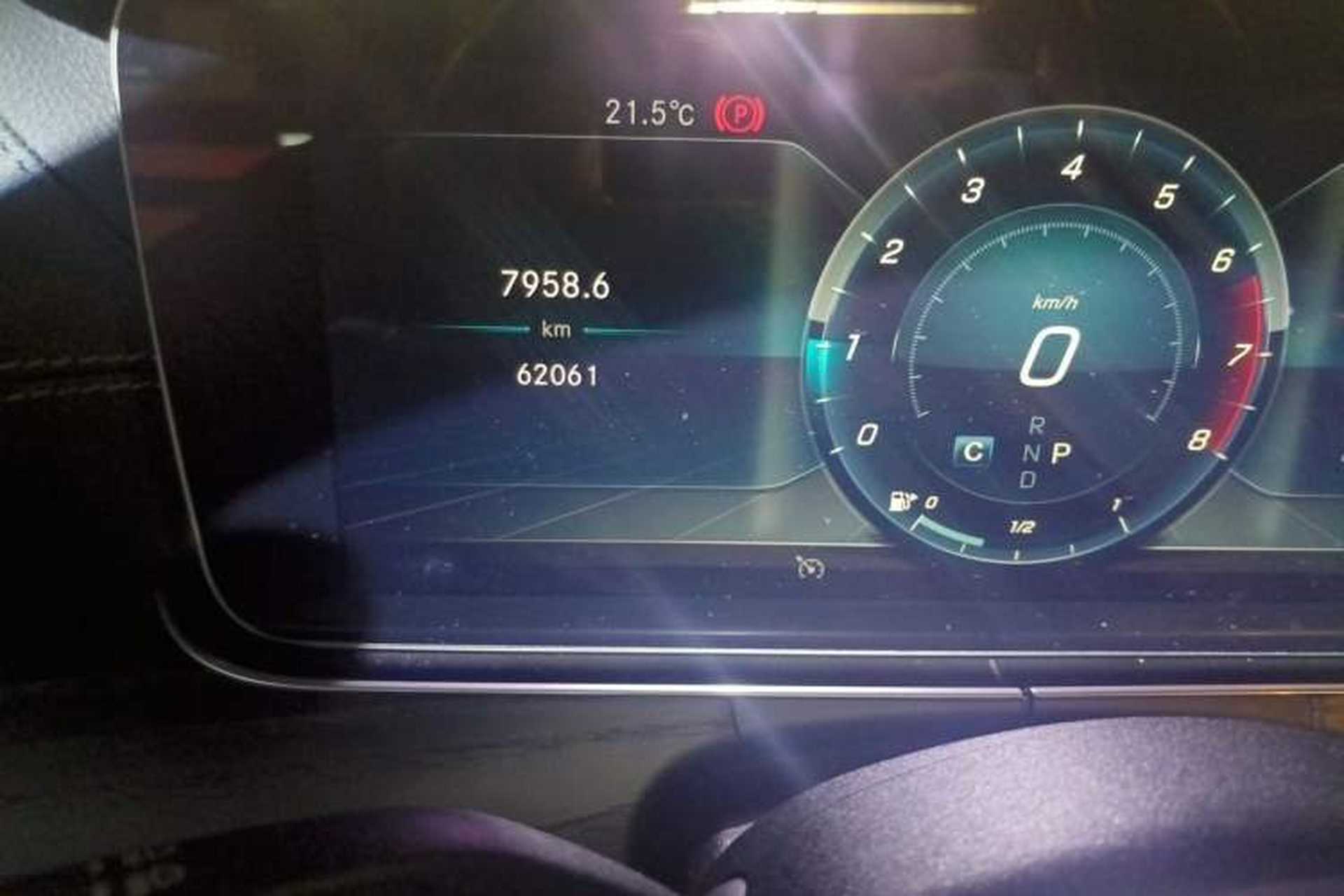 Used Mercedes-Benz E-Class 2019 Restyled E 300 L Sport Luxury Edition Odometer Close Up