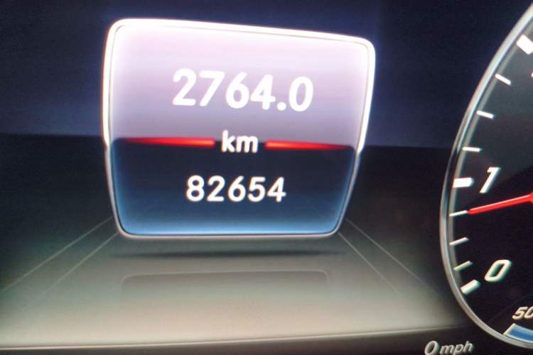 Used Mercedes-Benz E-Class 2019 Restyled E 300 L Sport Luxury Edition Odometer Close Up