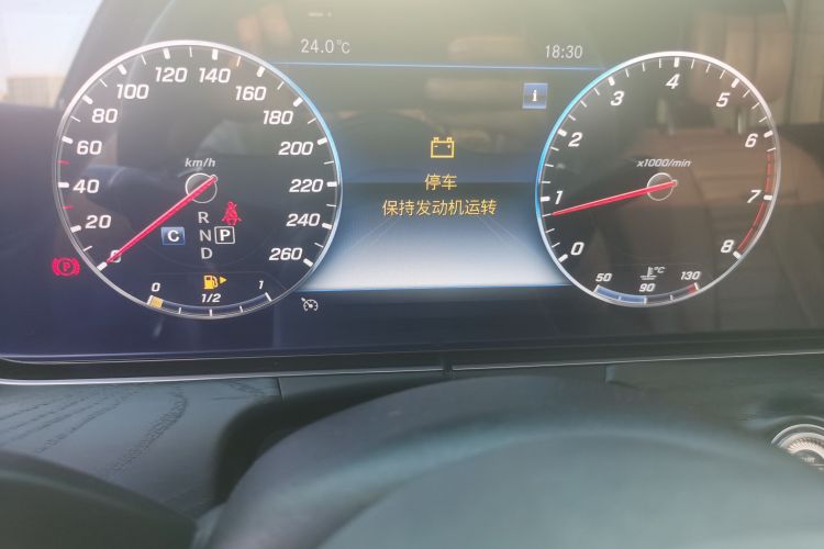 Used Mercedes-Benz E-Class 2019 Restyled E 300 L Sporty and Stylish Edition Odometer Close Up