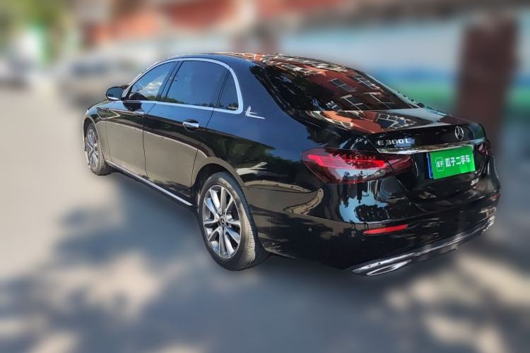 Used Mercedes-Benz E-Class 2019 E 300 L Stylish Model Rear Left 45 Deg