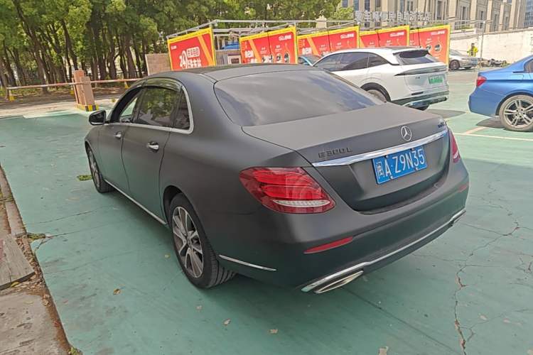 Used Mercedes-Benz E-Class 2019 E 200 L Rear Left 45 Deg