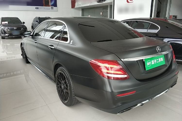 Used Mercedes-Benz E-Class 2019 E 300 L Sporty and Stylish Model Rear Left 45 Deg