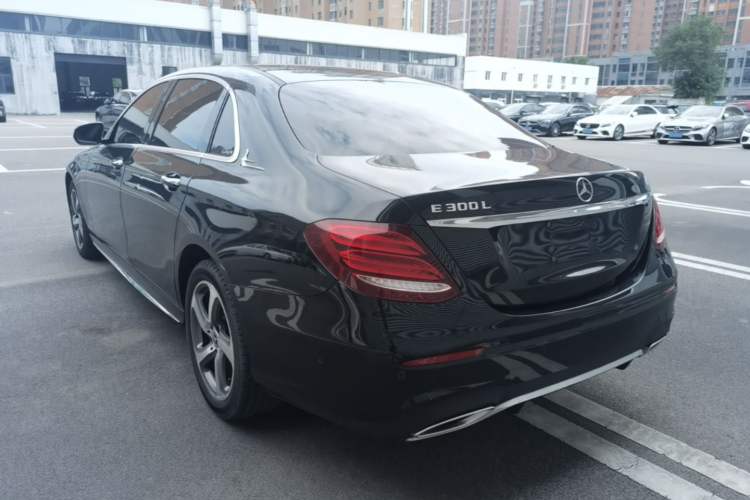 Used Mercedes-Benz E-Class 2019 E 300 L Sporty and Stylish Model Rear Left 45 Deg