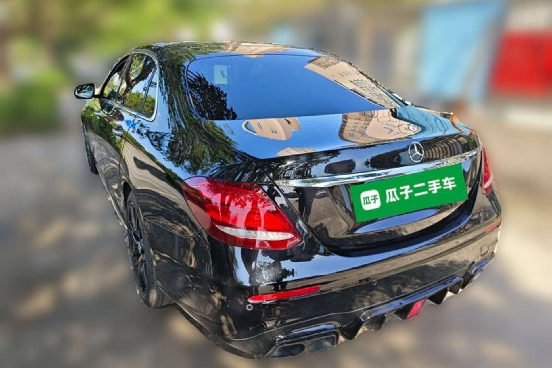 Used Mercedes-Benz E-Class 2019 E 300 L Sport Luxury Edition Rear Left 45 Deg